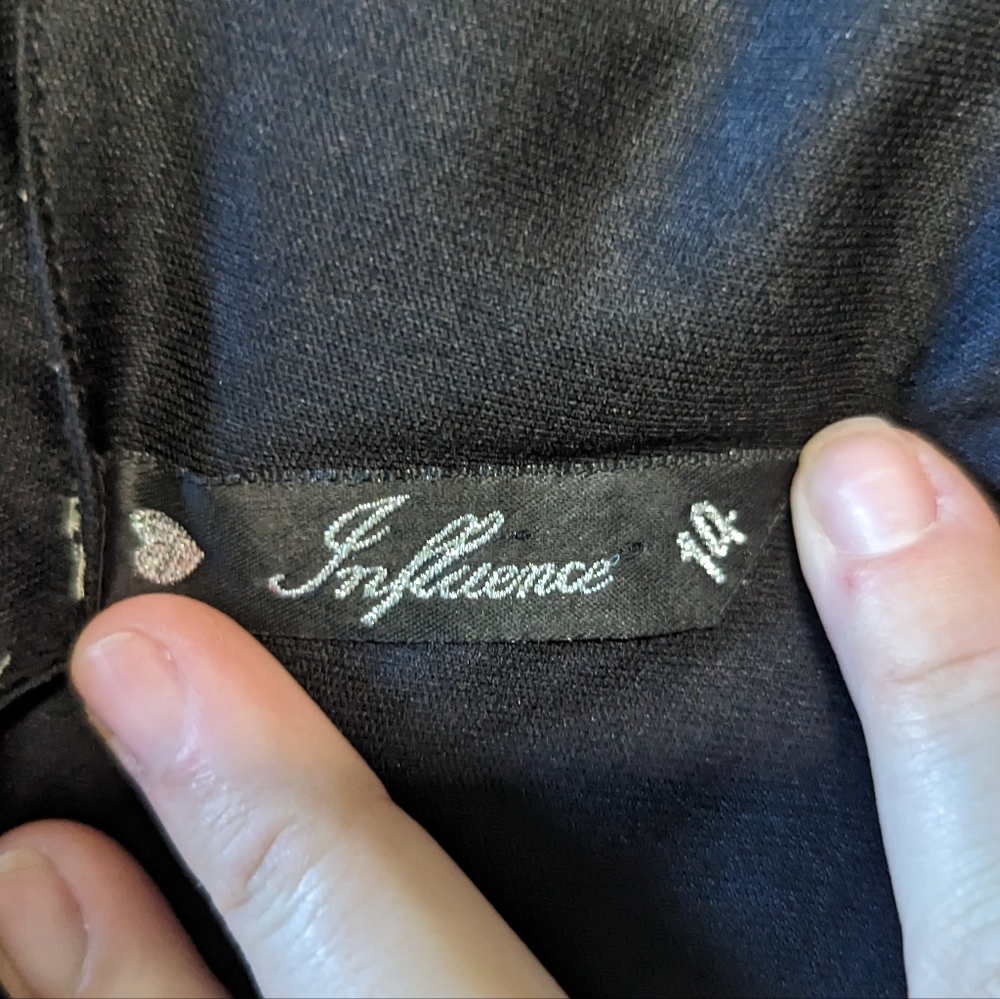 NWOT Influence high low Paisley dress - Picture 5 of 5